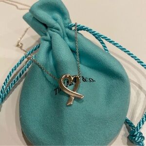 Tiffany & Co. Silver Loving Heart Pendant-
Paloma Picasso